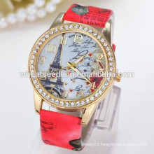 Effie tower romance rhinestone geneva lady women fashion hand watch